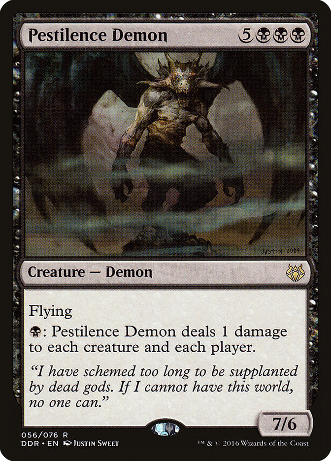 Pestilence Demon [Duel Decks: Nissa vs. Ob Nixilis] | Yard's Games Ltd