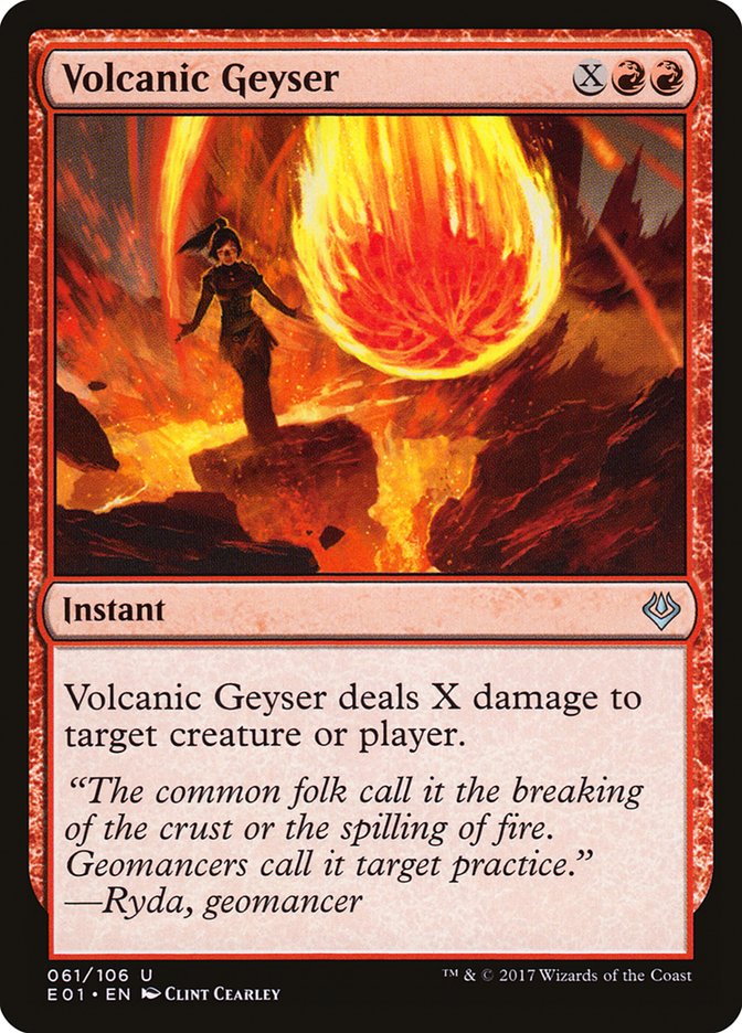 Volcanic Geyser [Archenemy: Nicol Bolas] | Yard's Games Ltd