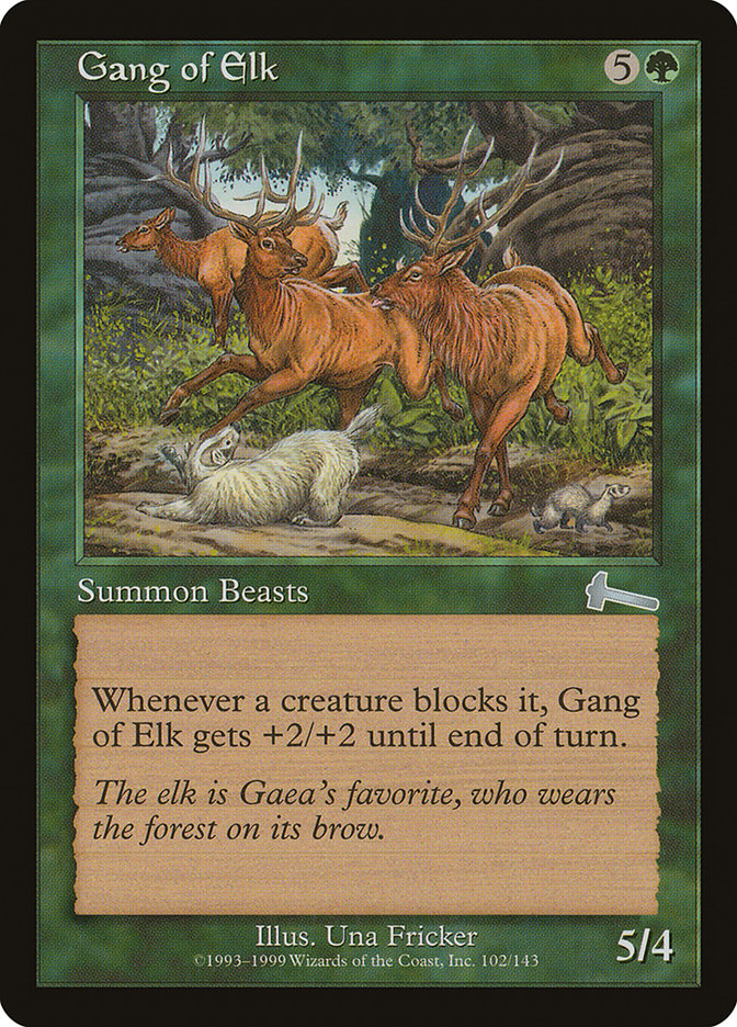 Gang of Elk [Urza's Legacy] | Yard's Games Ltd