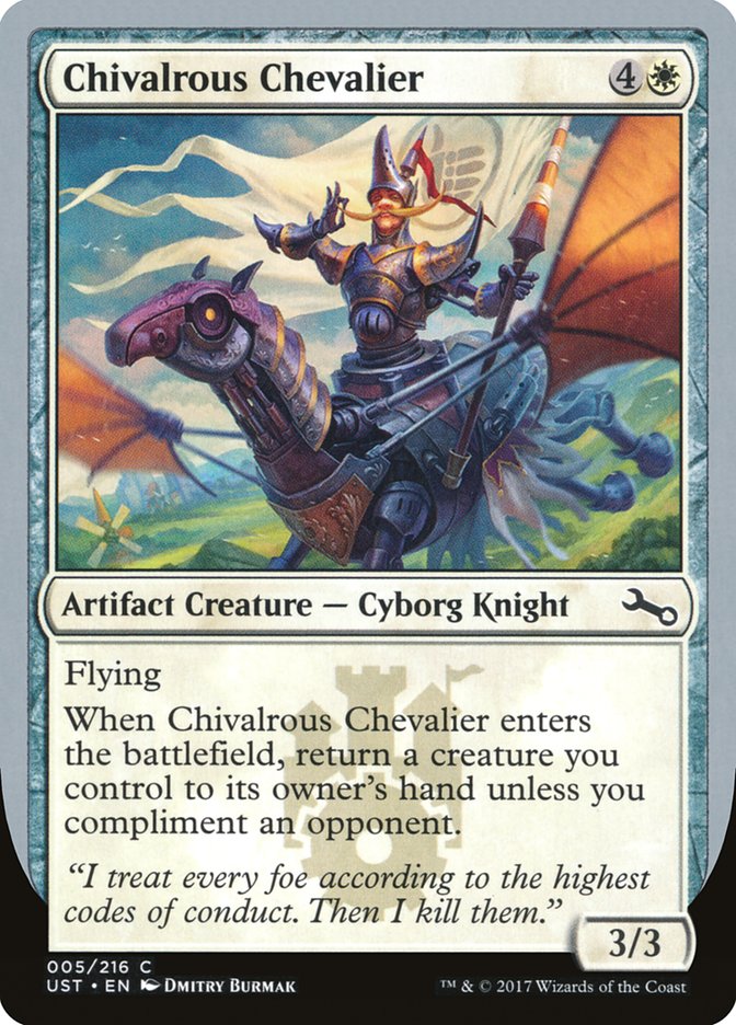 Chivalrous Chevalier [Unstable] | Yard's Games Ltd