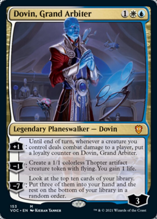 Dovin, Grand Arbiter [Innistrad: Crimson Vow Commander] | Yard's Games Ltd