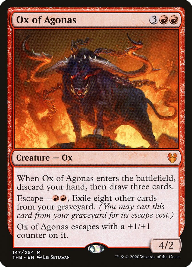 Ox of Agonas [Theros Beyond Death] | Yard's Games Ltd