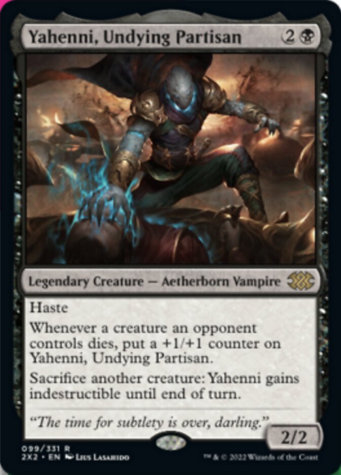 Yahenni, Undying Partisan [Double Masters 2022] | Yard's Games Ltd