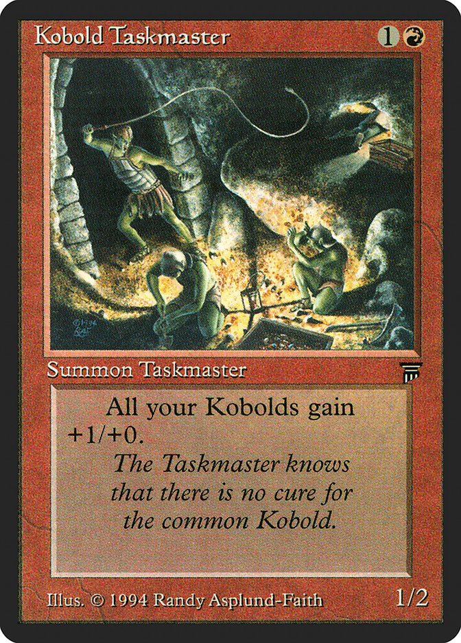 Kobold Taskmaster [Legends] | Yard's Games Ltd