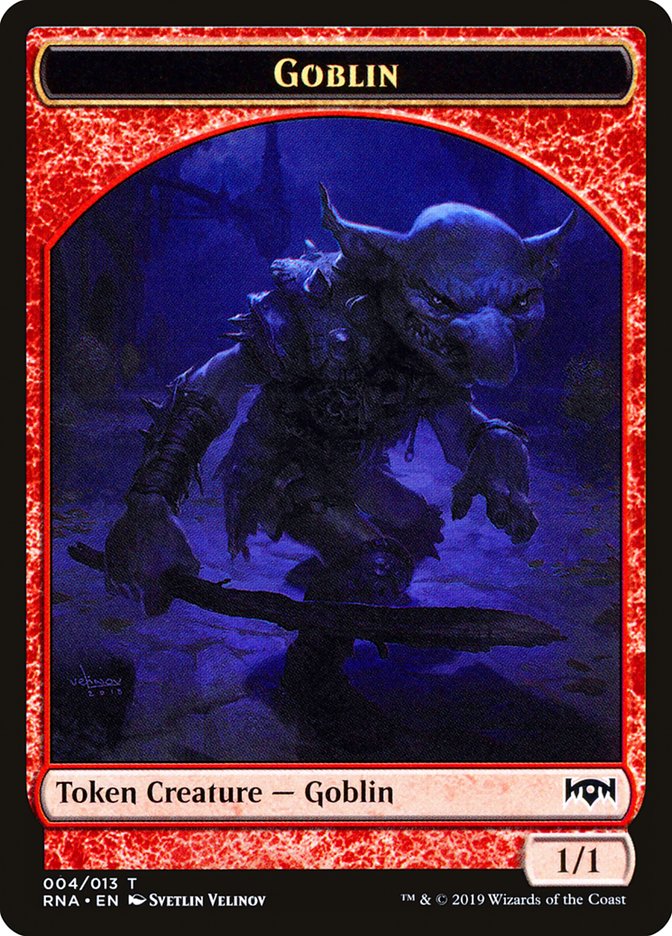 Goblin Token [Ravnica Allegiance Tokens] | Yard's Games Ltd
