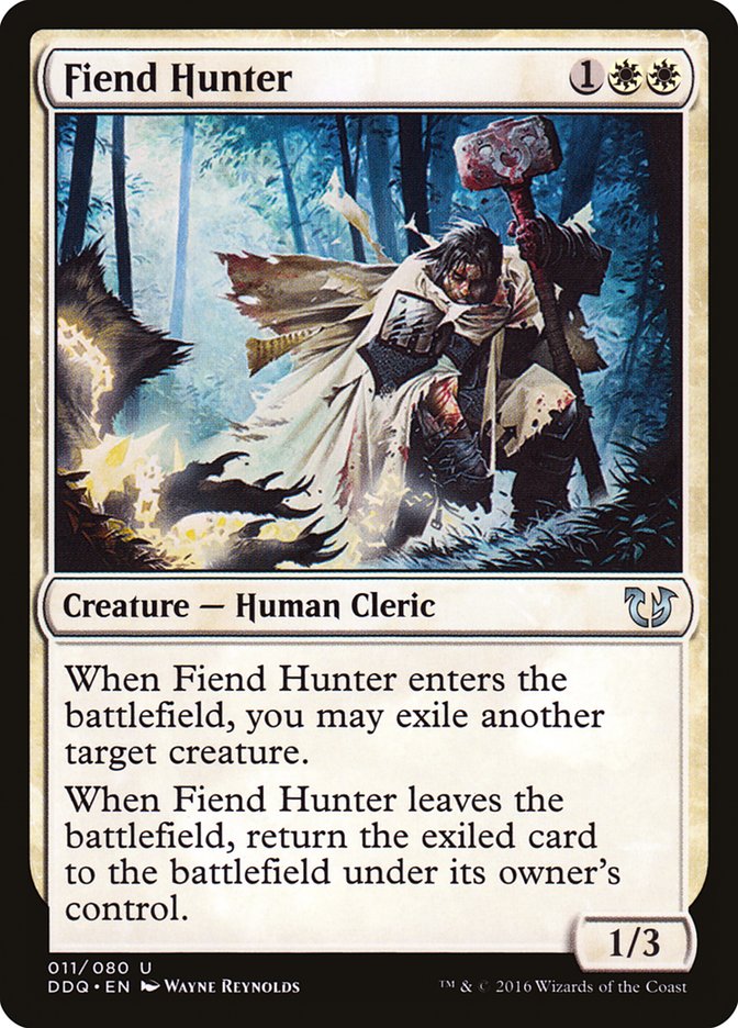 Fiend Hunter [Duel Decks: Blessed vs. Cursed] | Yard's Games Ltd