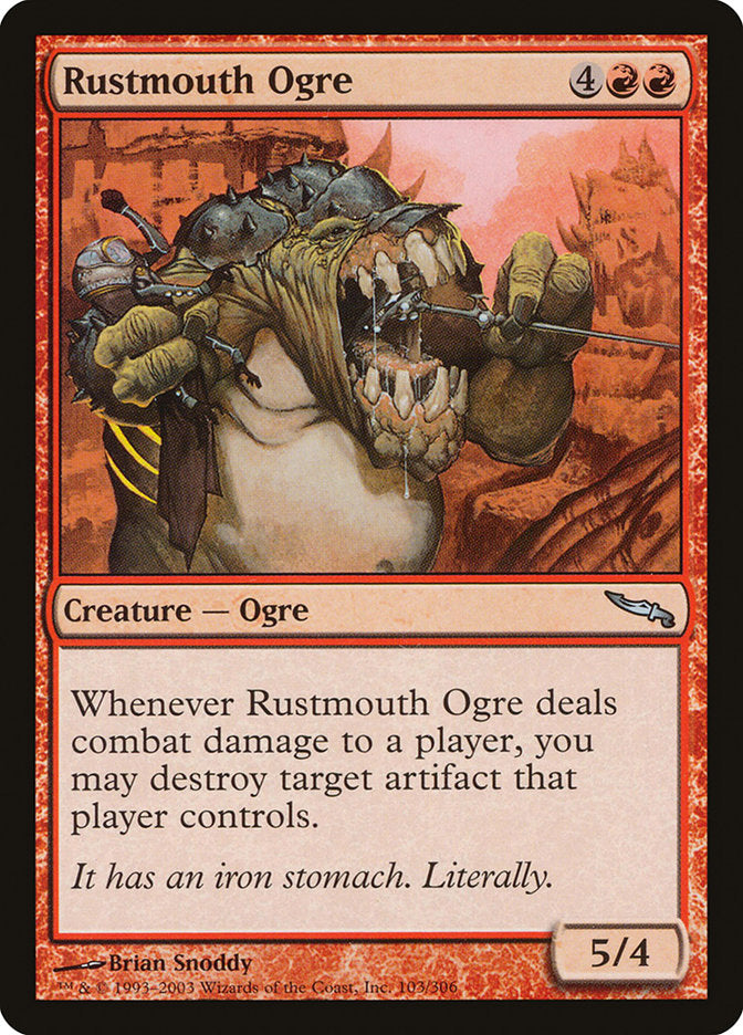 Rustmouth Ogre [Mirrodin] | Yard's Games Ltd