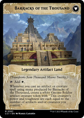 Thousand Moons Smithy // Barracks of the Thounsand [The Lost Caverns of Ixalan] | Yard's Games Ltd