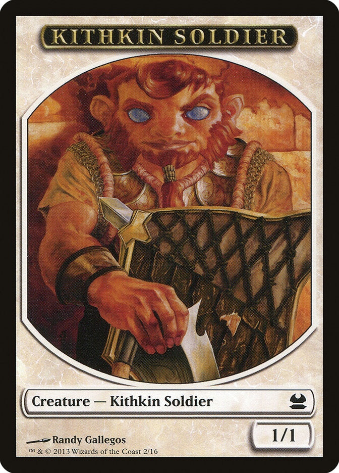 Kithkin Soldier Token [Modern Masters Tokens] | Yard's Games Ltd