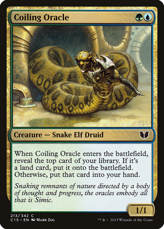 Coiling Oracle [Commander 2015] | Yard's Games Ltd