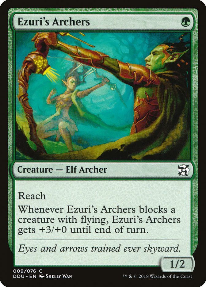 Ezuri's Archers [Duel Decks: Elves vs. Inventors] | Yard's Games Ltd
