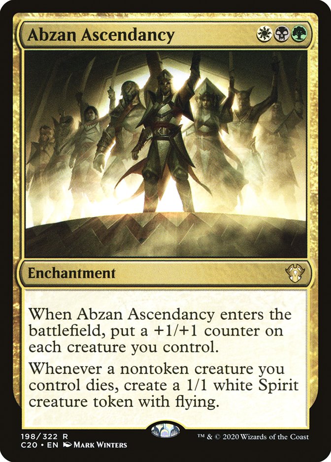 Abzan Ascendancy [Commander 2020] | Yard's Games Ltd