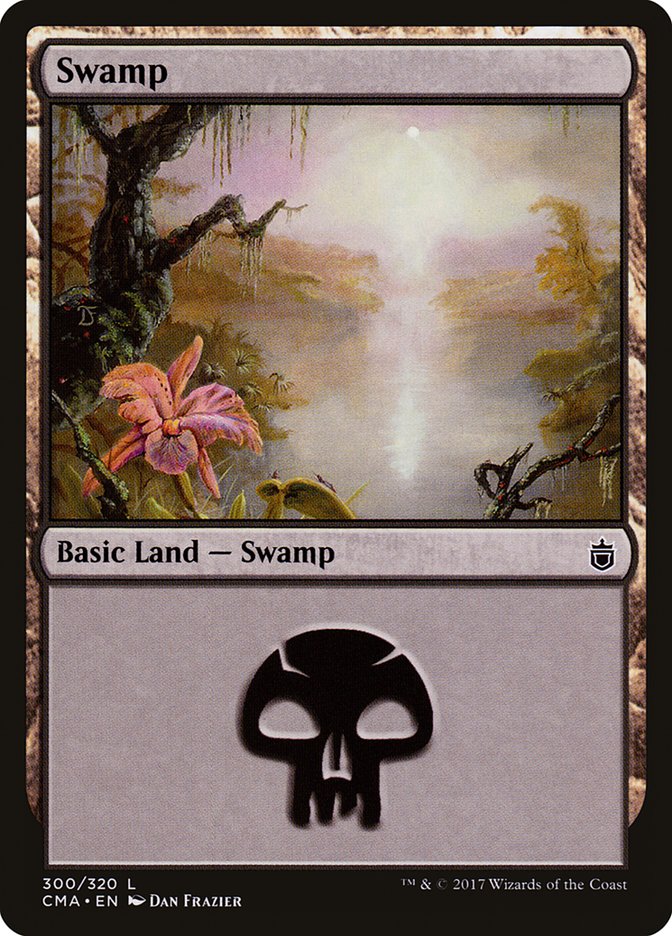 Swamp (300) [Commander Anthology] | Yard's Games Ltd