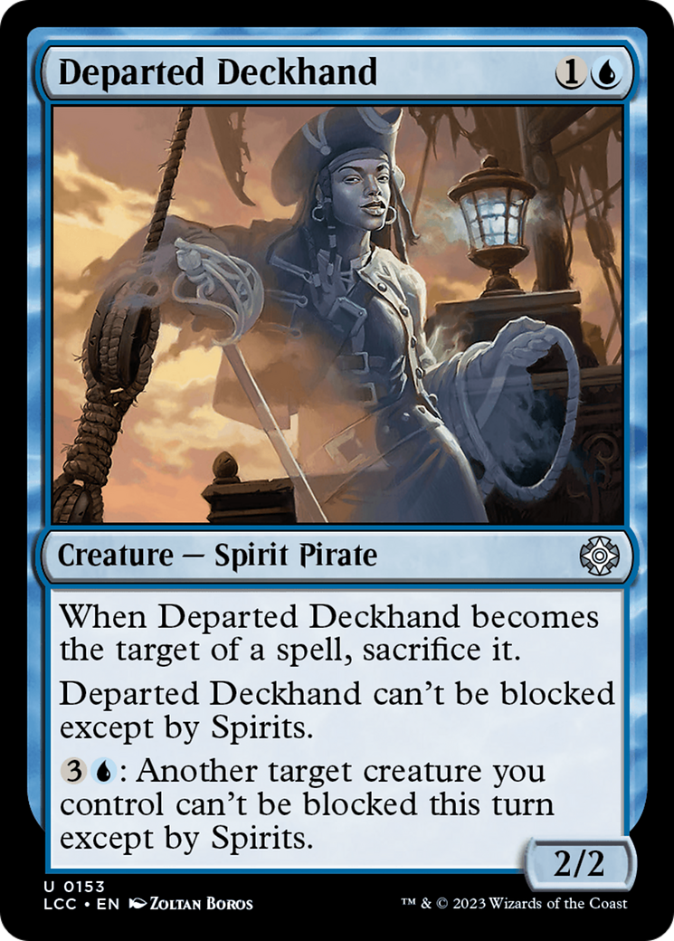 Departed Deckhand [The Lost Caverns of Ixalan Commander] | Yard's Games Ltd