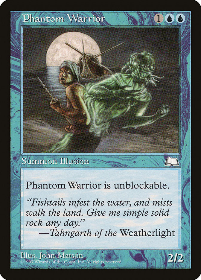 Phantom Warrior [Weatherlight] | Yard's Games Ltd