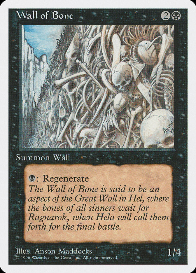 Wall of Bone [Introductory Two-Player Set] | Yard's Games Ltd