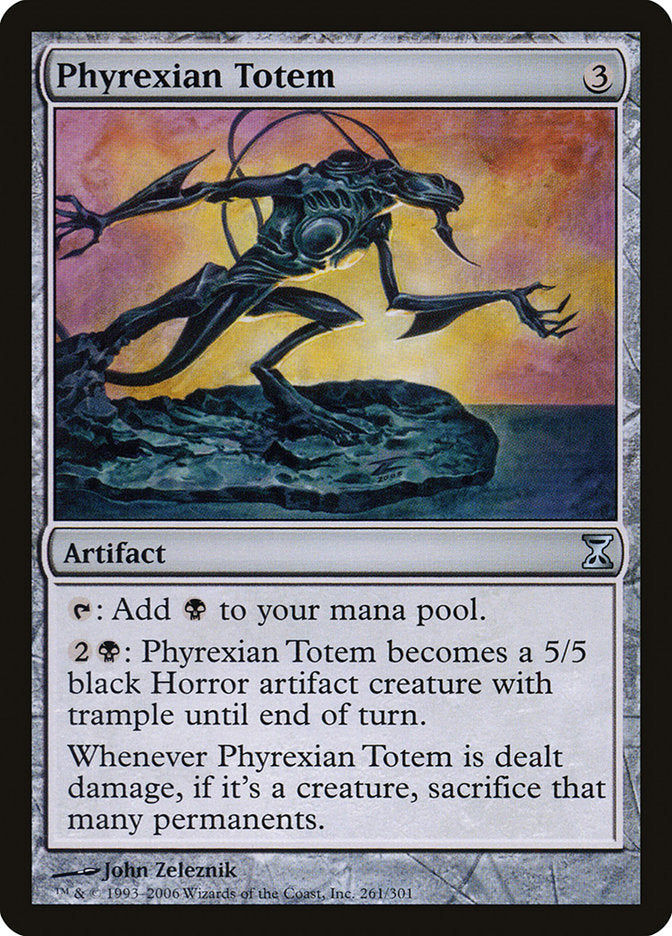Phyrexian Totem [Time Spiral] | Yard's Games Ltd