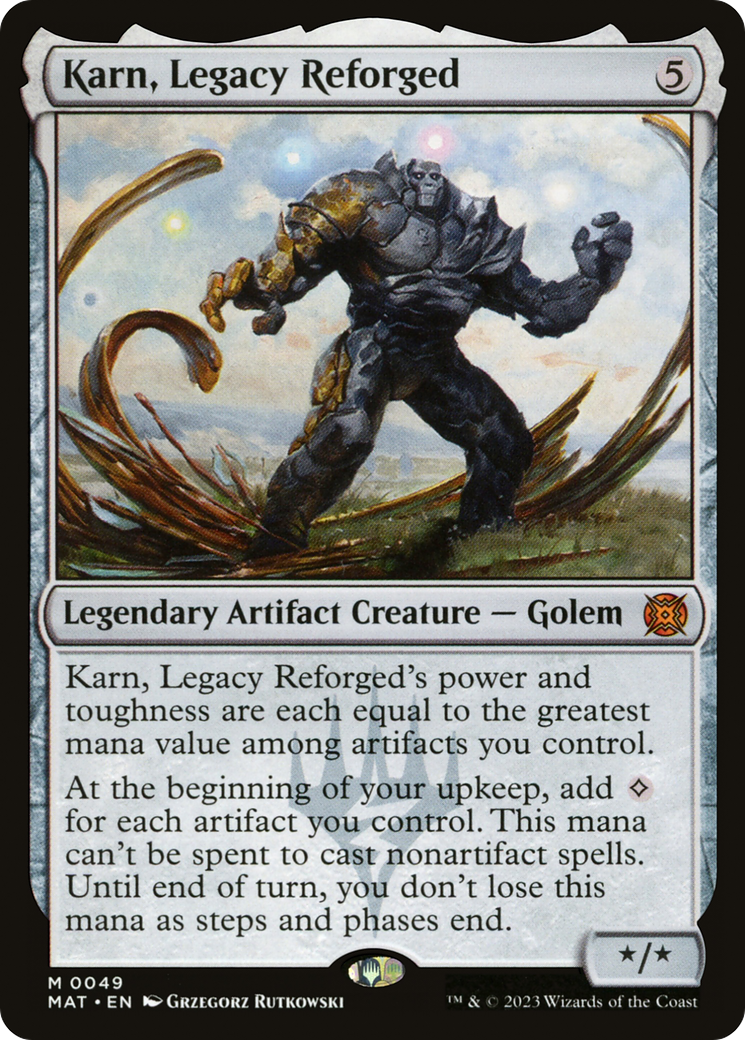Karn, Legacy Reforged [March of the Machine: The Aftermath] | Yard's Games Ltd