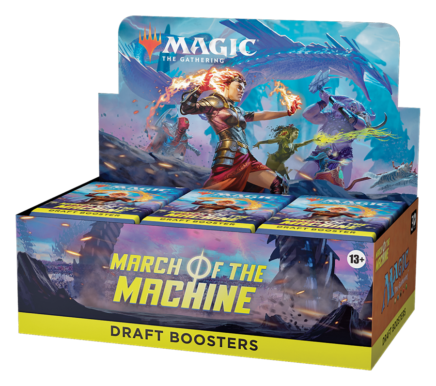 March of the Machine - Draft Booster Display | Yard's Games Ltd