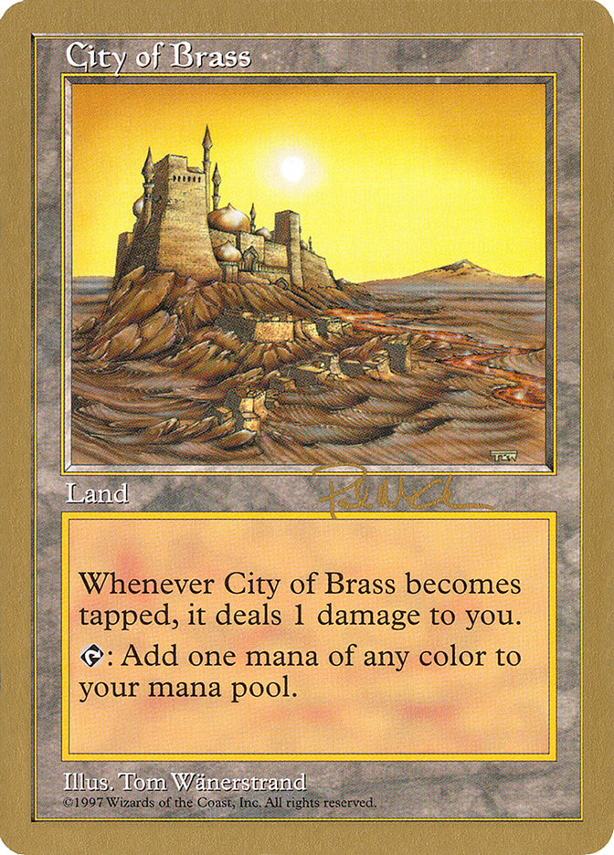 City of Brass (Paul McCabe) [World Championship Decks 1997] | Yard's Games Ltd