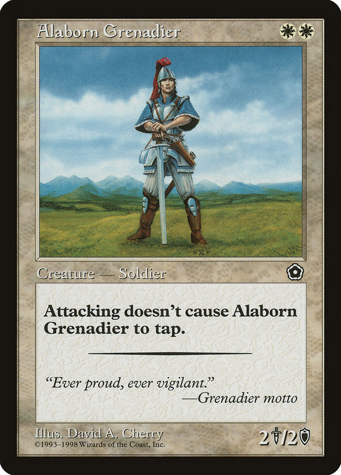 Alaborn Grenadier [Portal Second Age] | Yard's Games Ltd