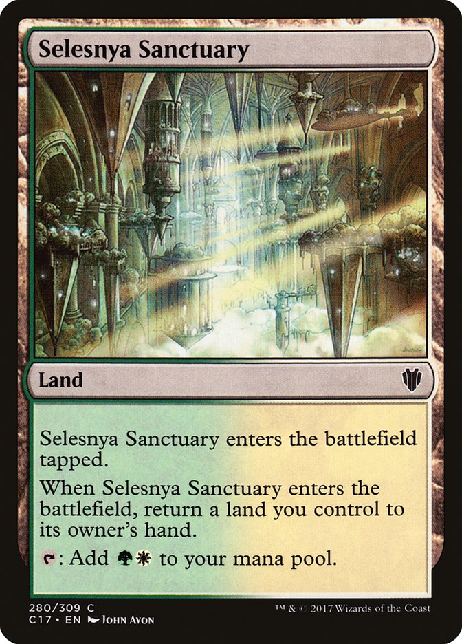 Selesnya Sanctuary [Commander 2017] | Yard's Games Ltd
