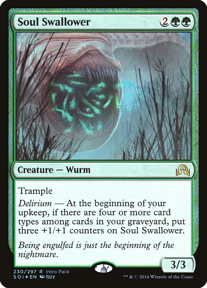 Soul Swallower (Intro Pack) [Shadows over Innistrad Promos] | Yard's Games Ltd