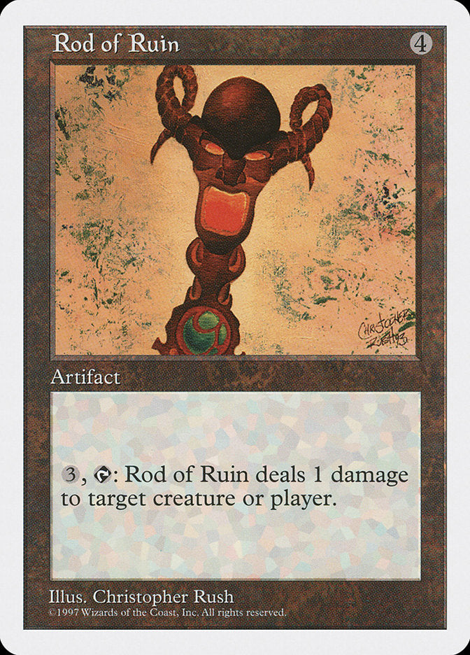 Rod of Ruin [Fifth Edition] | Yard's Games Ltd