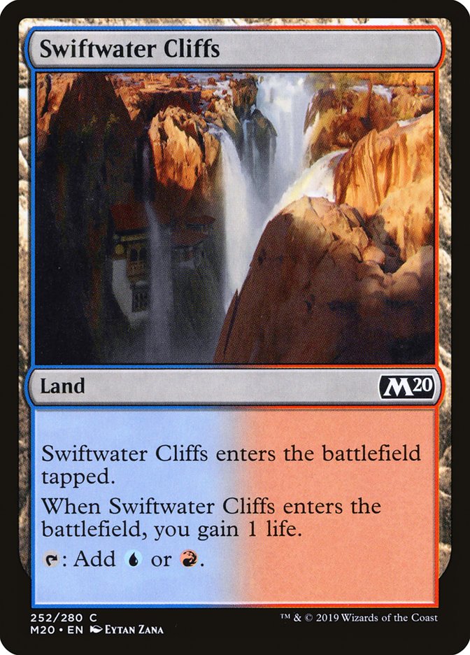 Swiftwater Cliffs [Core Set 2020] | Yard's Games Ltd