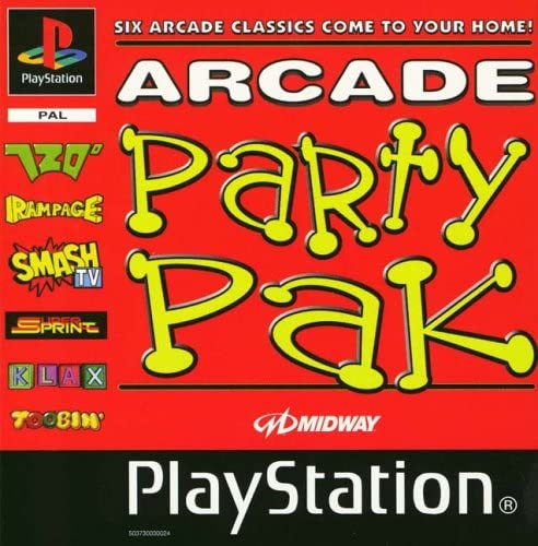Midway Arcade Party Pak - PS1 | Yard's Games Ltd