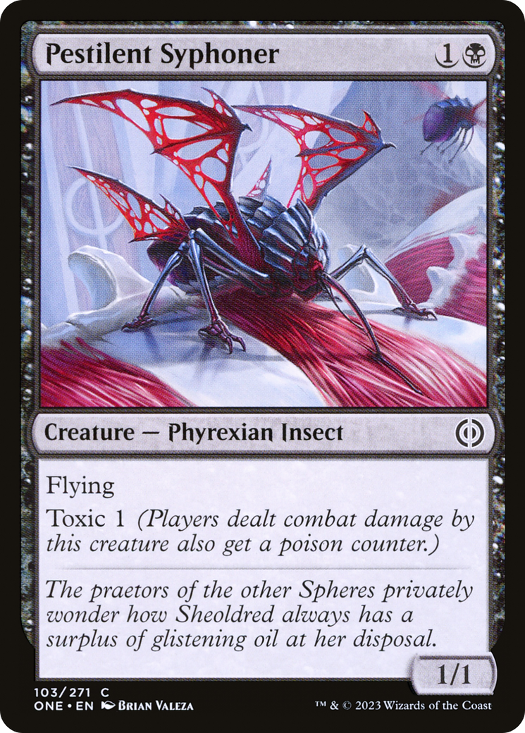 Pestilent Syphoner [Phyrexia: All Will Be One] | Yard's Games Ltd