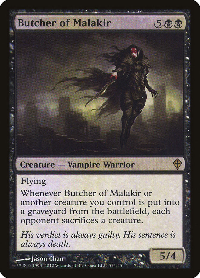 Butcher of Malakir [Worldwake] | Yard's Games Ltd