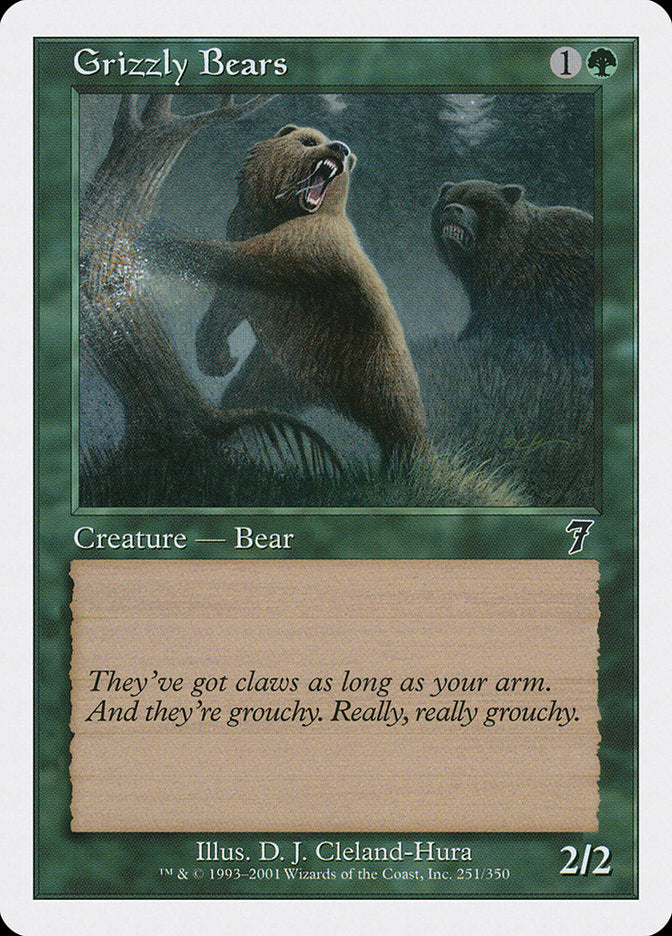 Grizzly Bears [Seventh Edition] | Yard's Games Ltd