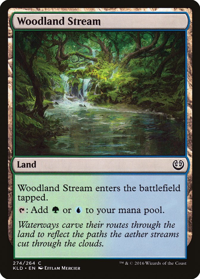 Woodland Stream [Kaladesh] | Yard's Games Ltd