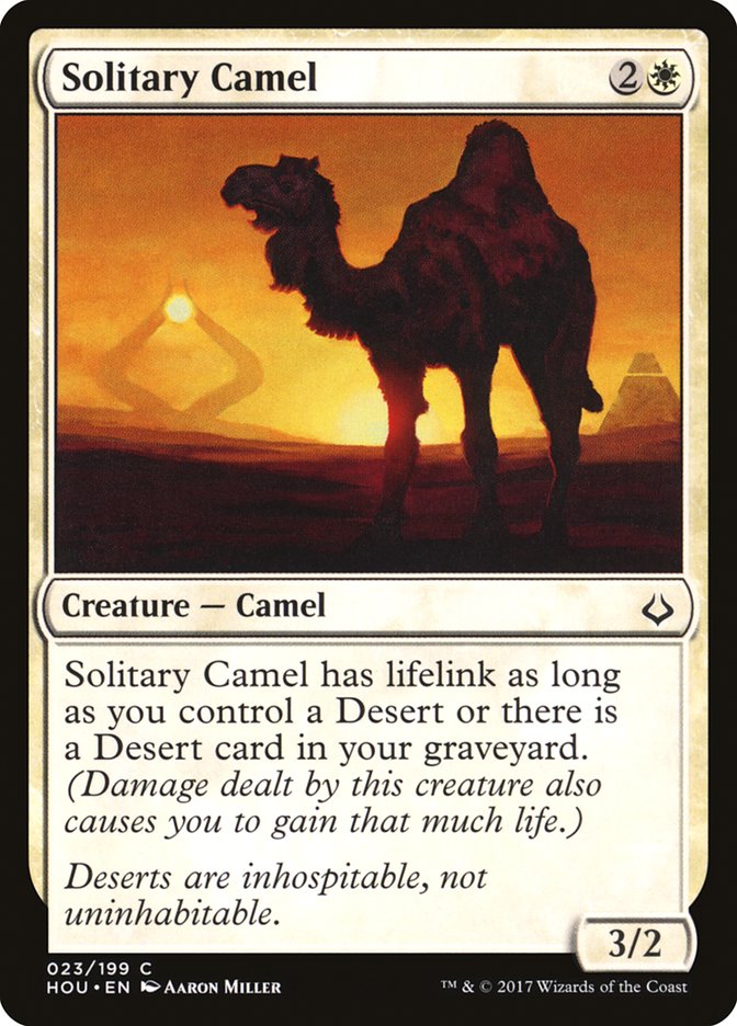 Solitary Camel [Hour of Devastation] | Yard's Games Ltd