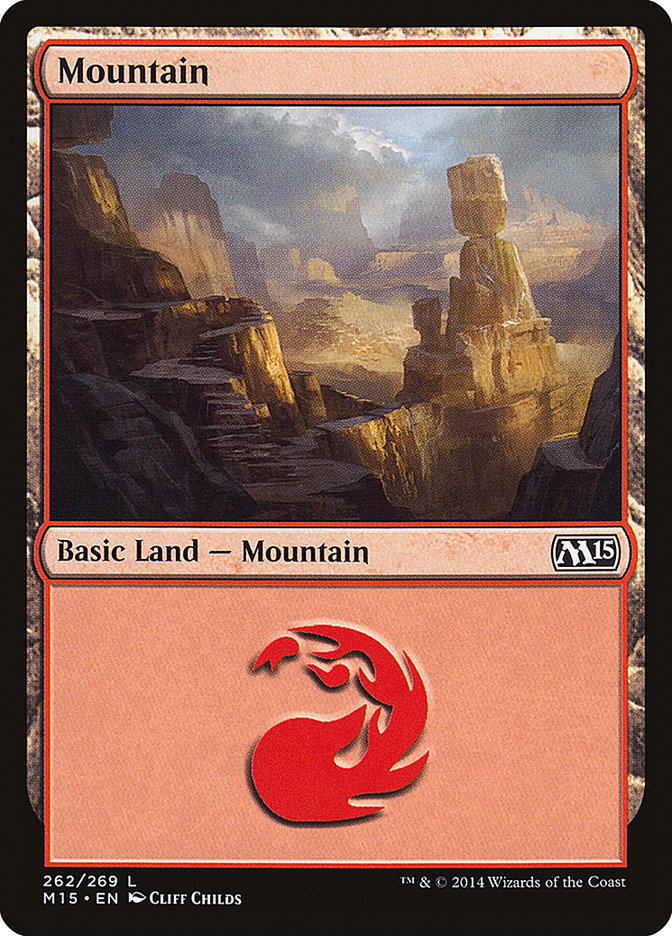 Mountain (262) [Magic 2015] | Yard's Games Ltd