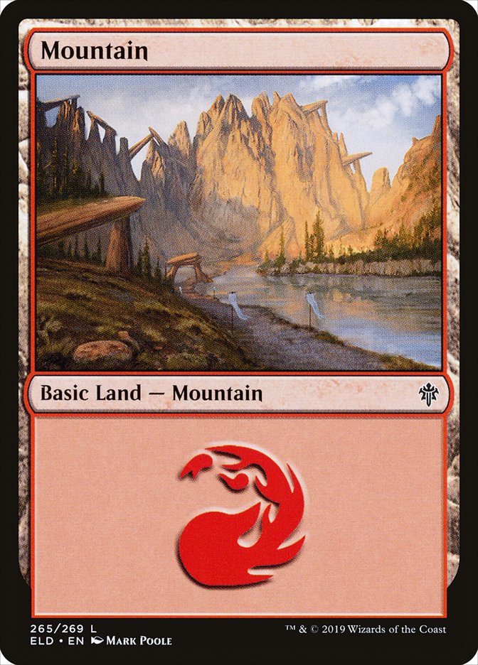 Mountain (265) [Throne of Eldraine] | Yard's Games Ltd