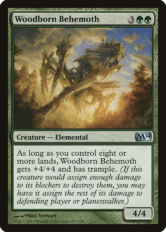 Woodborn Behemoth [Magic 2014] | Yard's Games Ltd