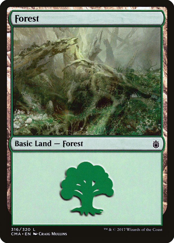 Forest (316) [Commander Anthology] | Yard's Games Ltd