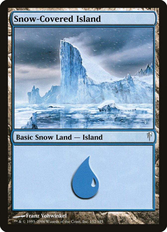 Snow-Covered Island [Coldsnap] | Yard's Games Ltd