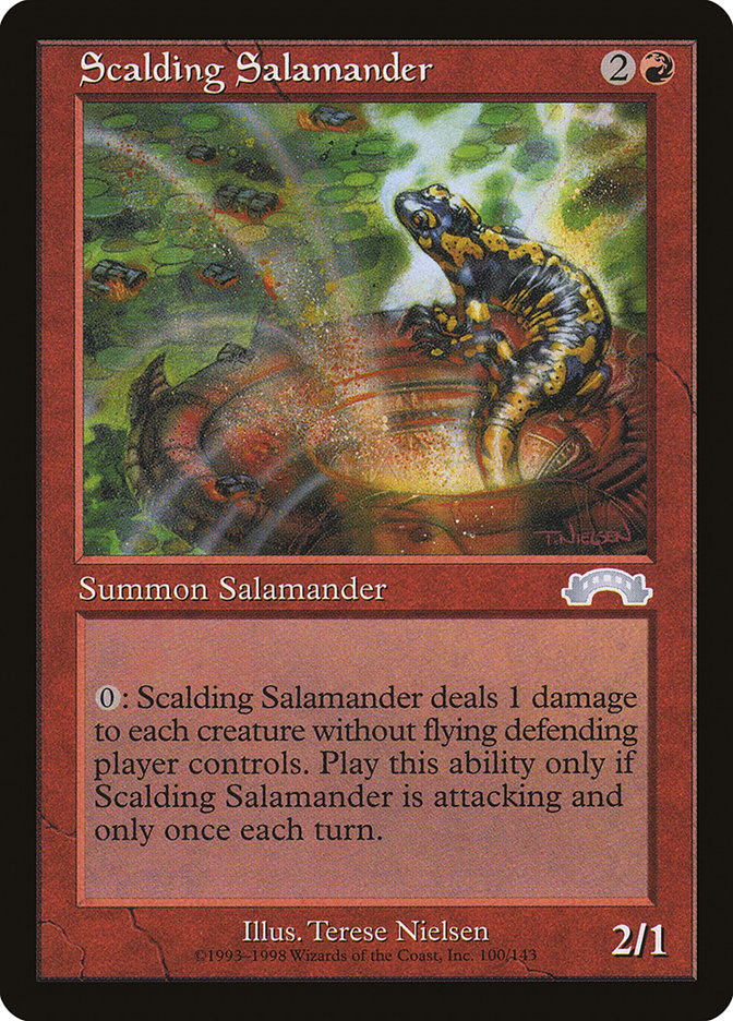 Scalding Salamander [Exodus] | Yard's Games Ltd