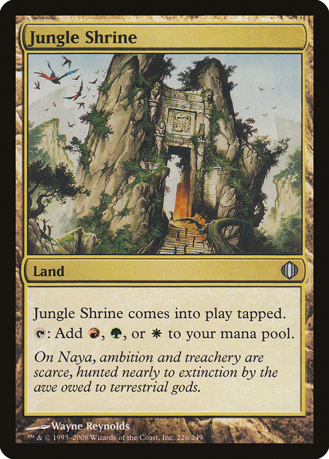 Jungle Shrine [Shards of Alara] | Yard's Games Ltd