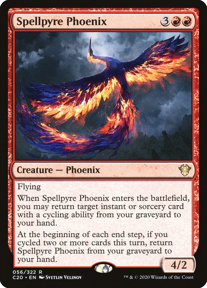 Spellpyre Phoenix [Commander 2020] | Yard's Games Ltd