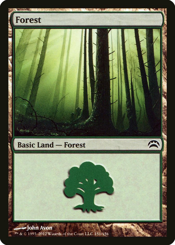 Forest (151) [Planechase 2012] | Yard's Games Ltd