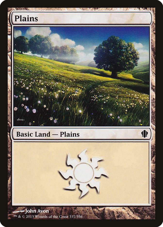 Plains (337) [Commander 2013] | Yard's Games Ltd