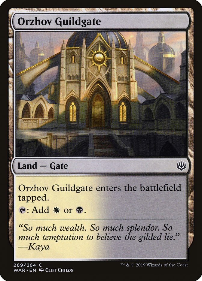 Orzhov Guildgate [War of the Spark] | Yard's Games Ltd