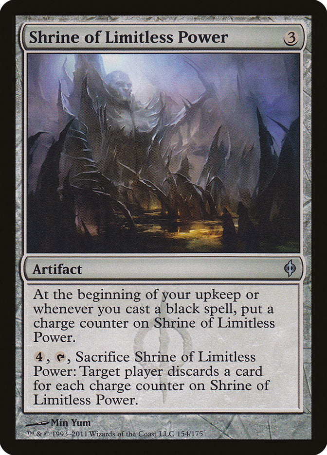 Shrine of Limitless Power [New Phyrexia] | Yard's Games Ltd
