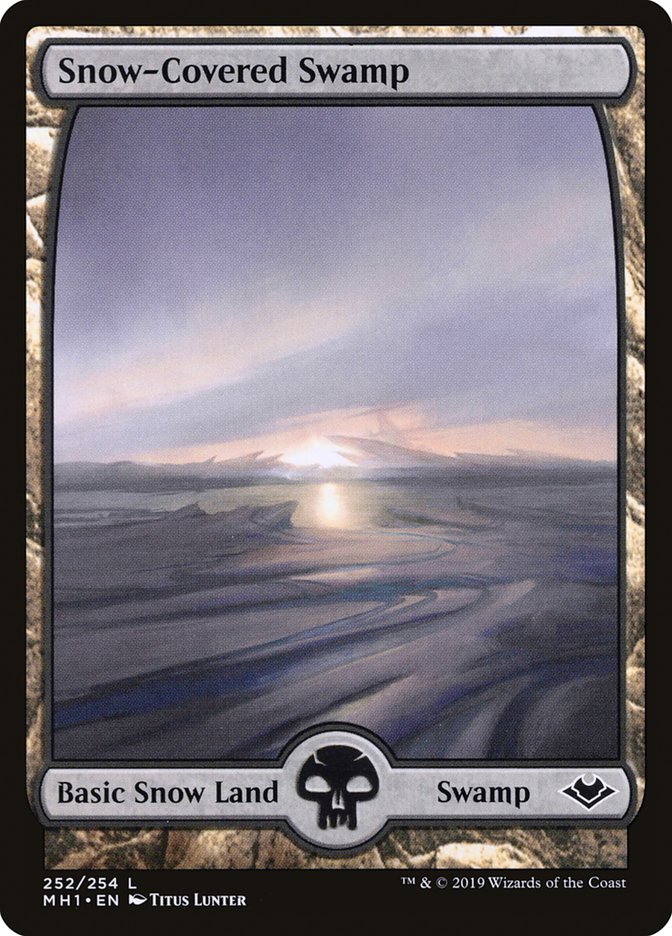 Snow-Covered Swamp [Modern Horizons] | Yard's Games Ltd