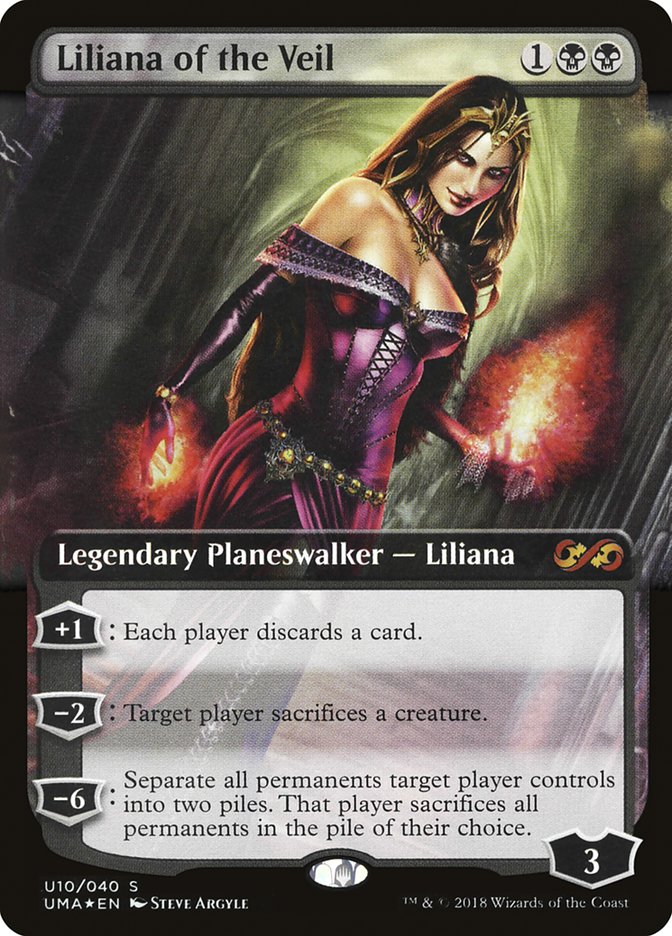 Liliana of the Veil (Topper) [Ultimate Masters Box Topper] | Yard's Games Ltd