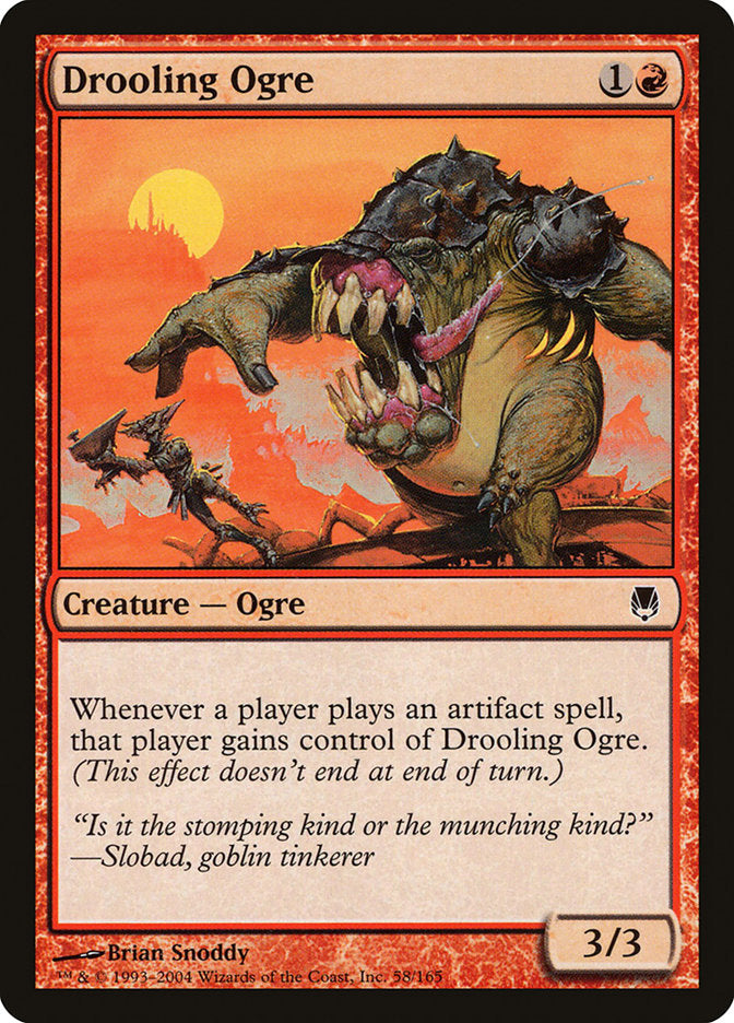 Drooling Ogre [Darksteel] | Yard's Games Ltd